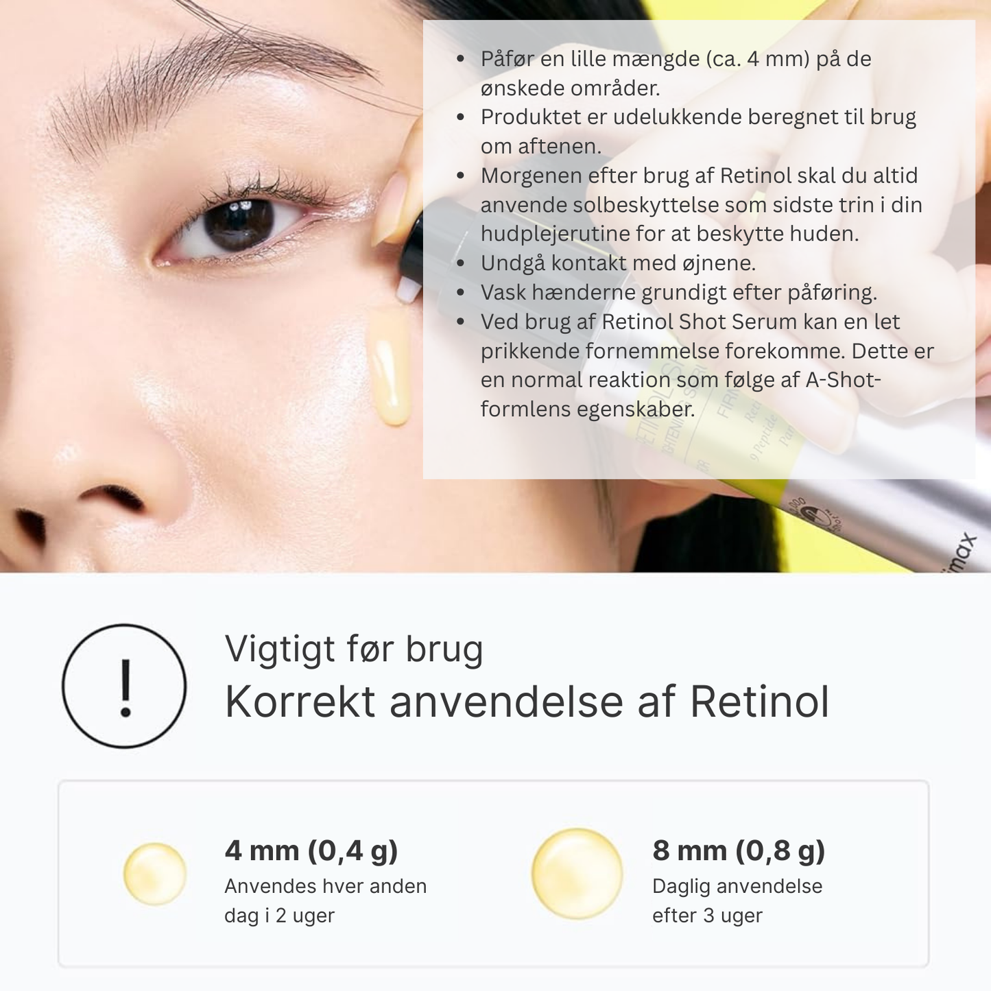 Vita-A Opstrammende Sæt (Serum + Booster)
