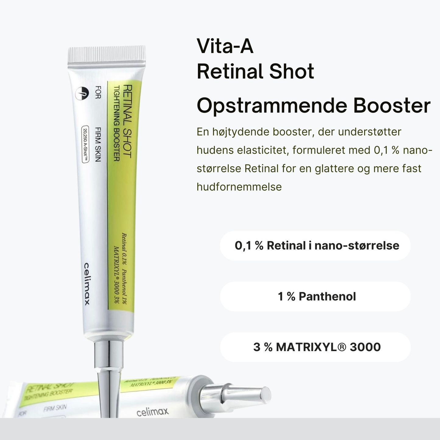 Vita-A Opstrammende Sæt (Serum + Booster)